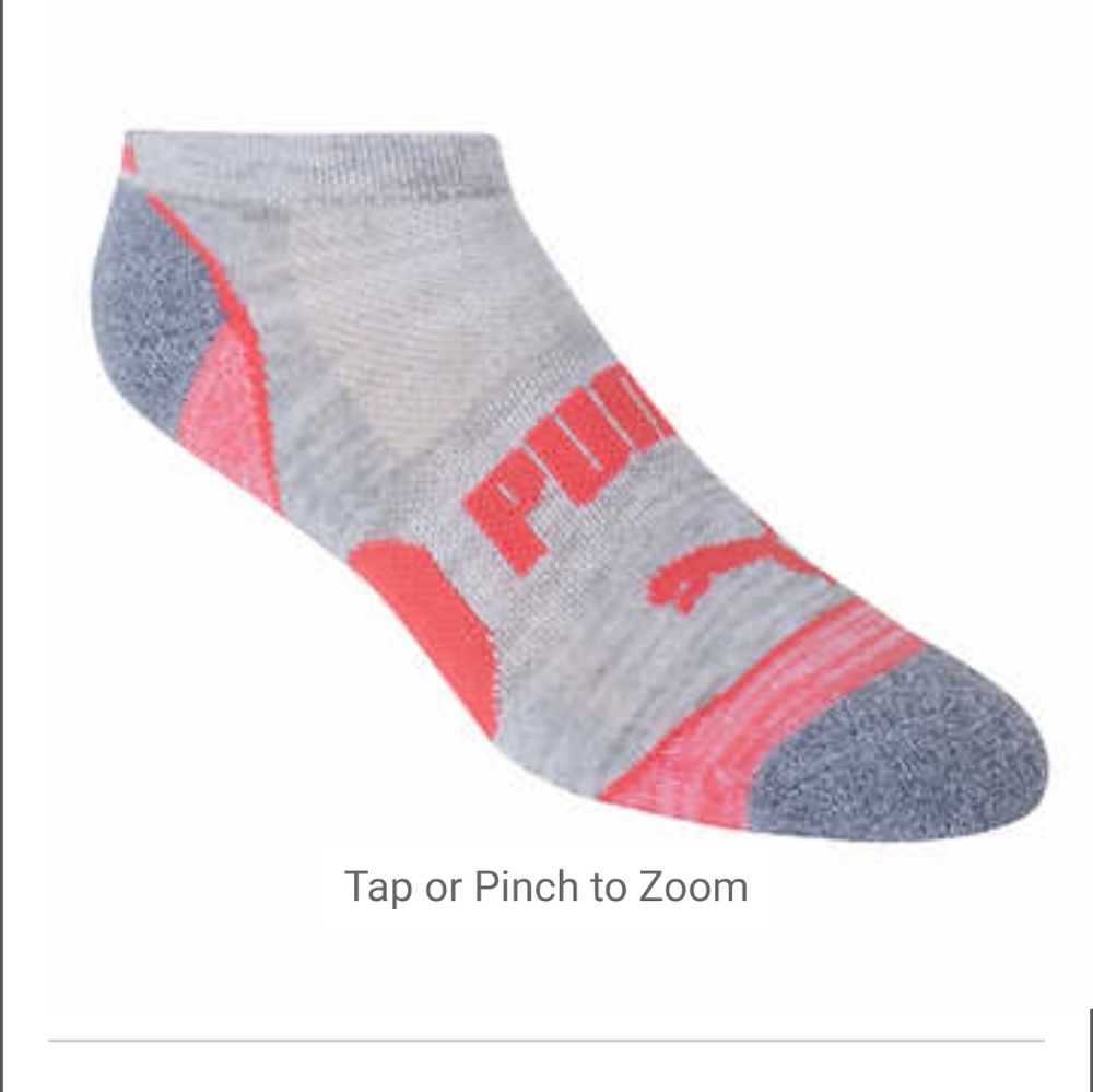 PUMA Ladies' No Show Sock, 10-pair - Picture 5 of 6